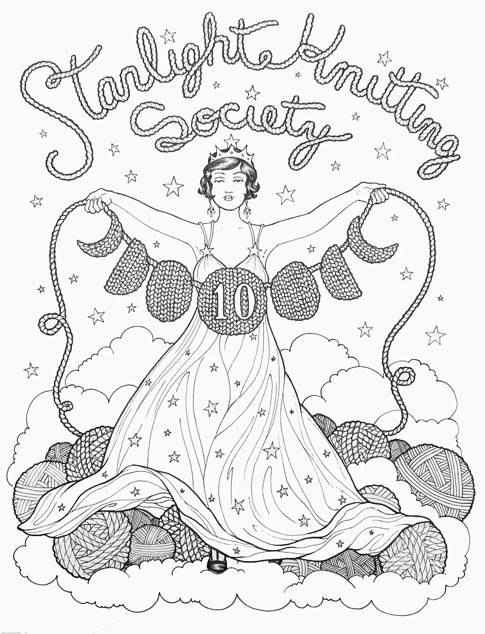 10th Anniversary Starla and Garland T Shirt - Image 2