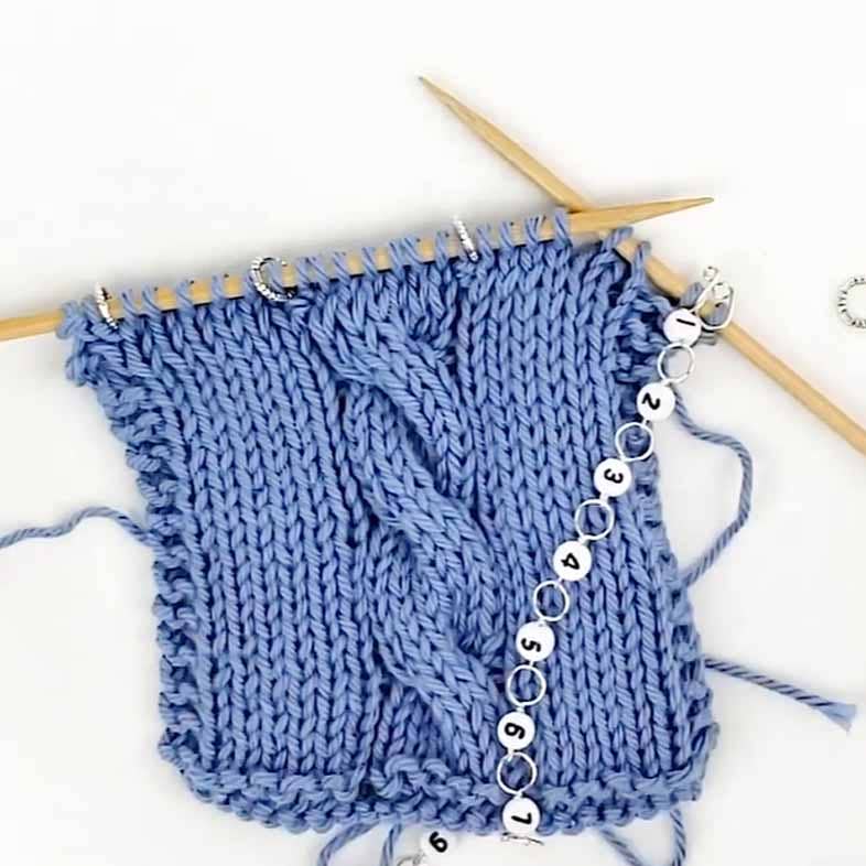 Calico Cat Knitting Chain Row Counter - Image 4