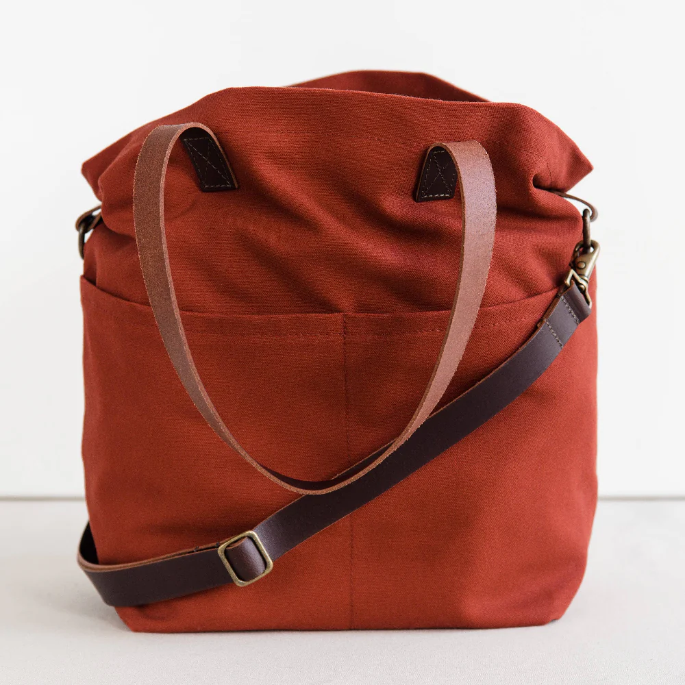 Canvas Crossbody Project Tote - Image 12