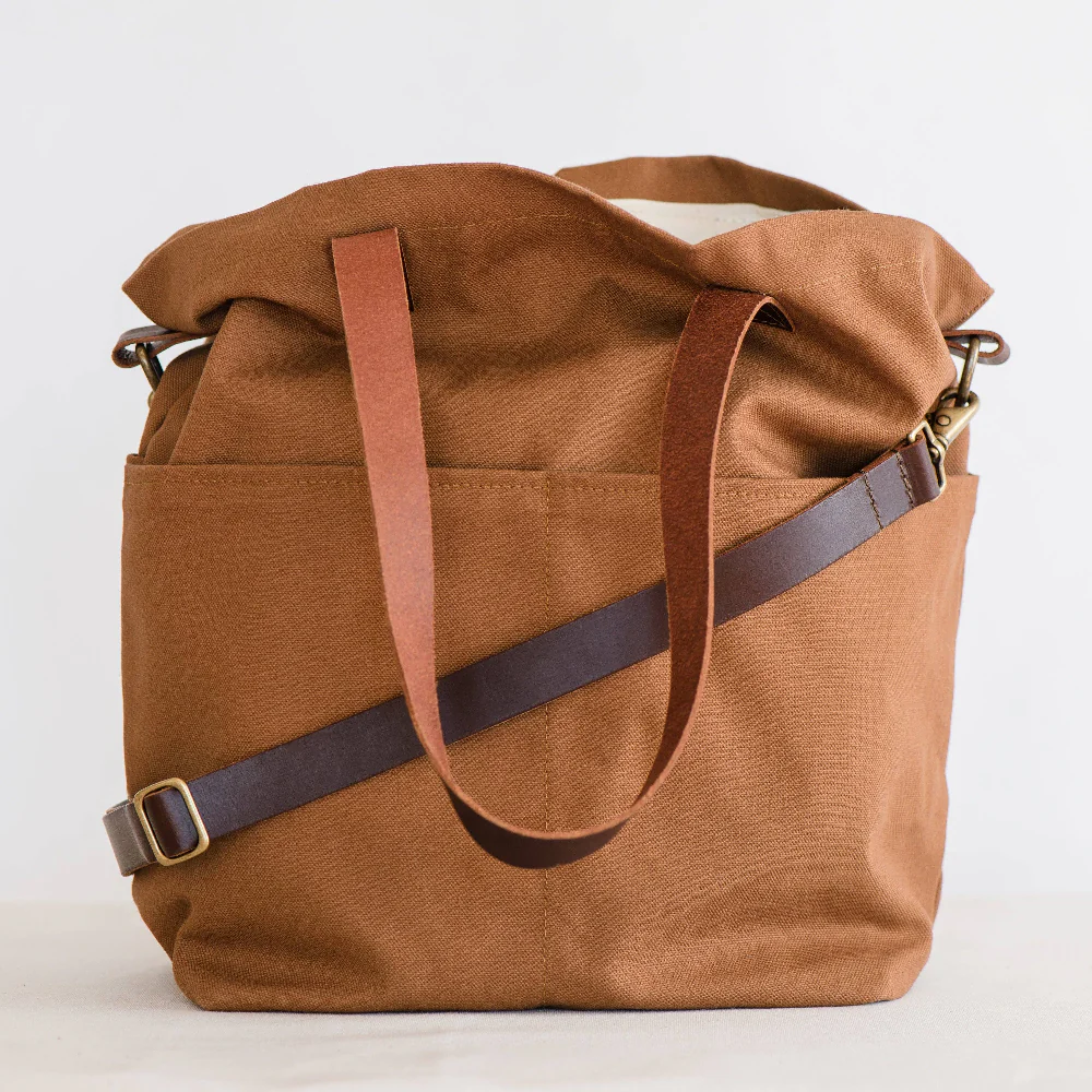 Canvas Crossbody Project Tote - Image 9
