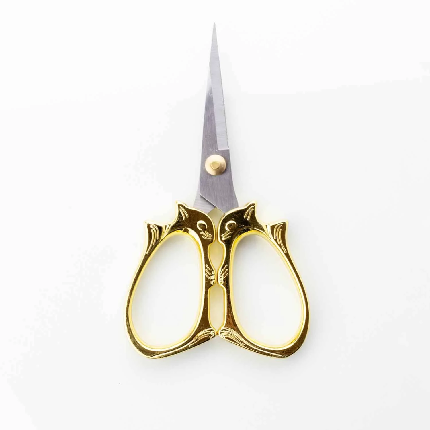 Golden Cat Embroidery Scissors - Image 4