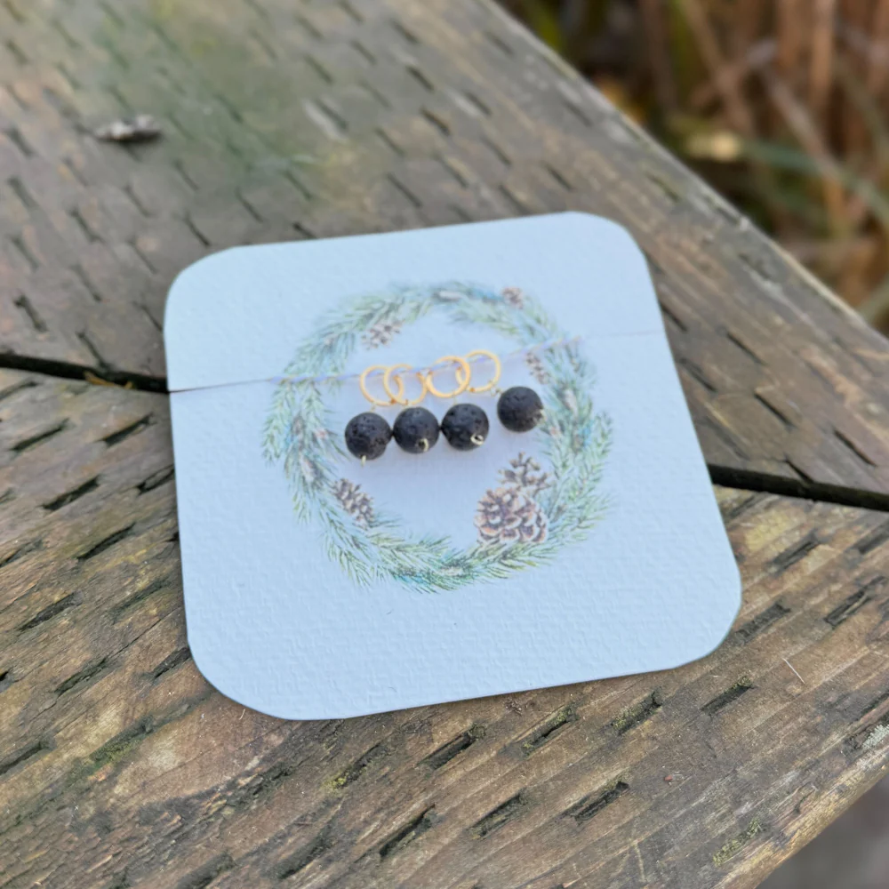 Handmade Stitch Marker Set - Image 4