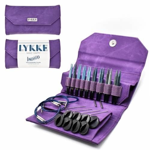 Lykke Indigo Interchangeable Needle Set - Violet Case - Image 3