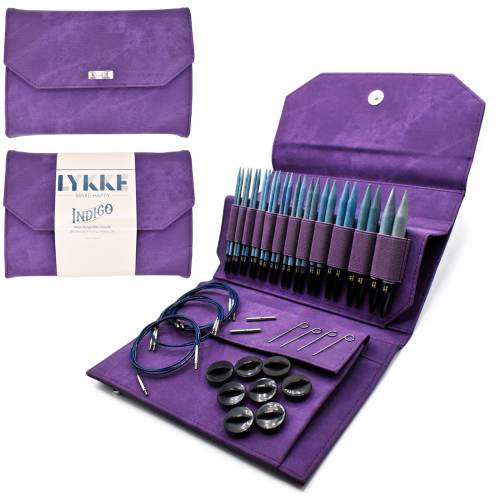 Lykke Indigo Interchangeable Needle Set - Violet Case - Image 4