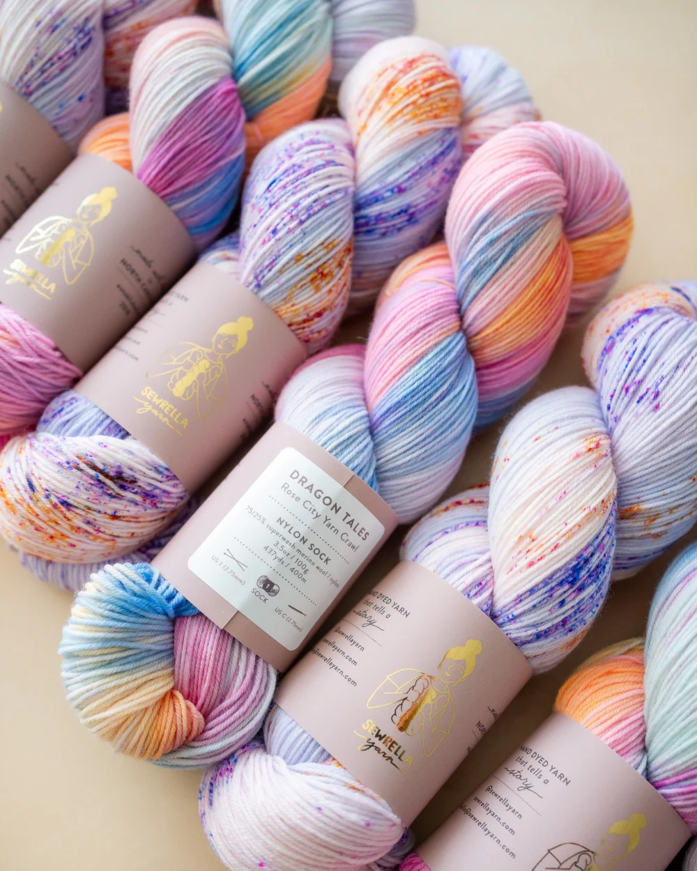Sewrella Custom Colors Rose City Yarn Crawl 2026 - Image 5