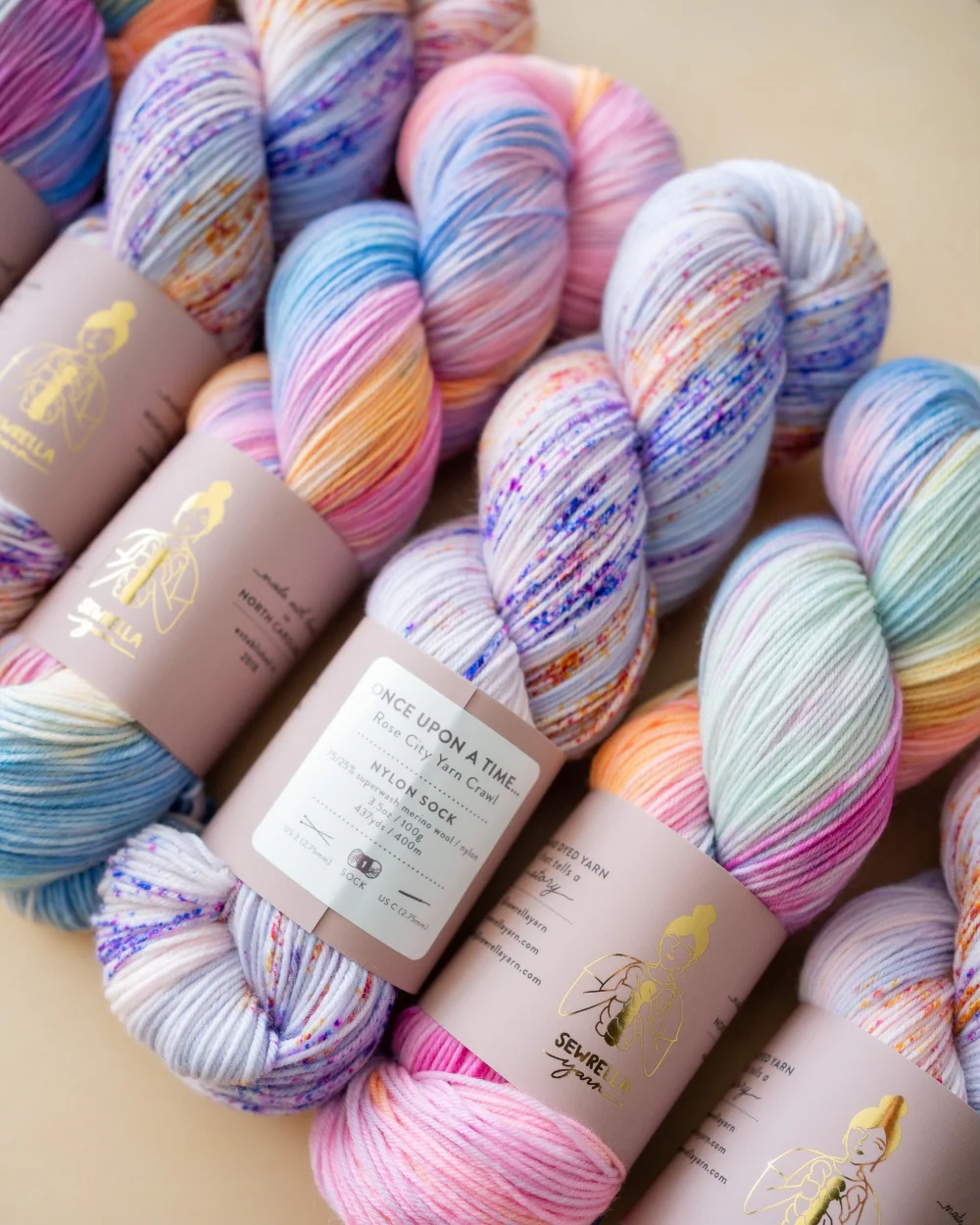 Sewrella Custom Colors Rose City Yarn Crawl 2026 - Image 6