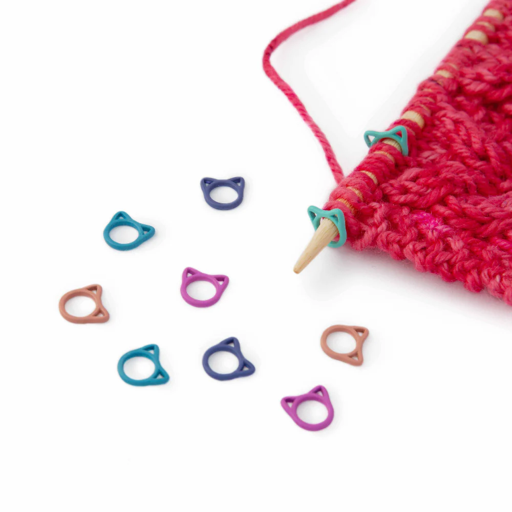 Solid Rainbow Cats - Simple Stitch Markers - Image 5