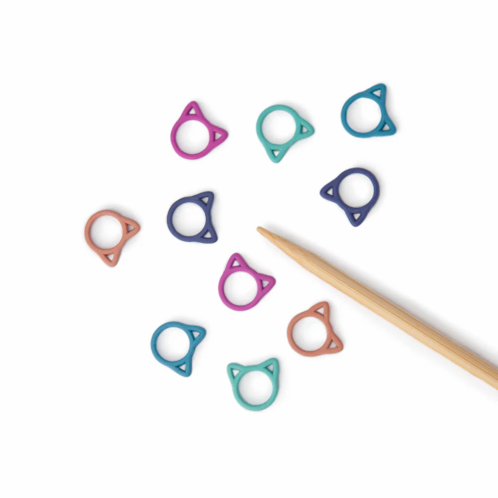 Solid Rainbow Cats - Simple Stitch Markers - Image 6